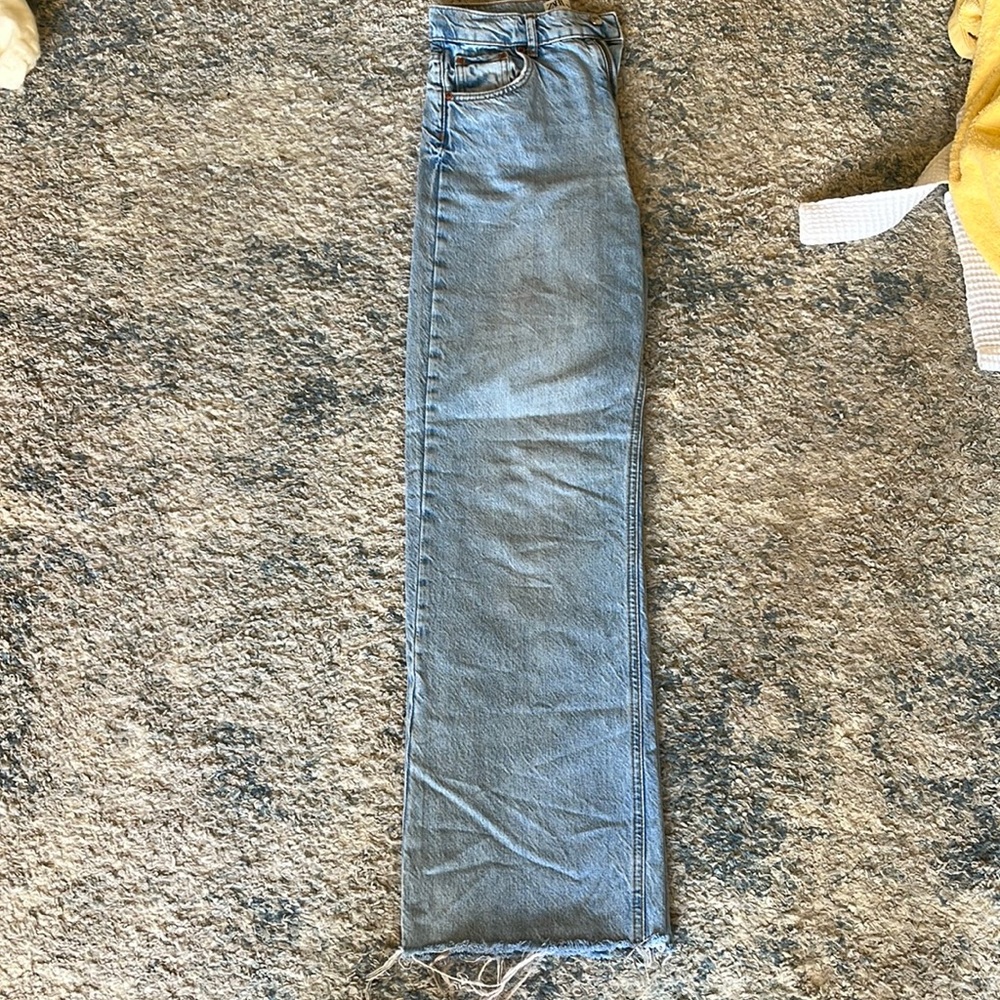 Zara straight leg jeans “90’s style”